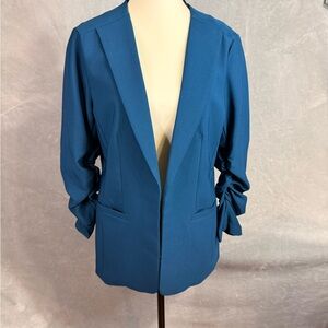 Skies Are Blue Teal Women's Blazer